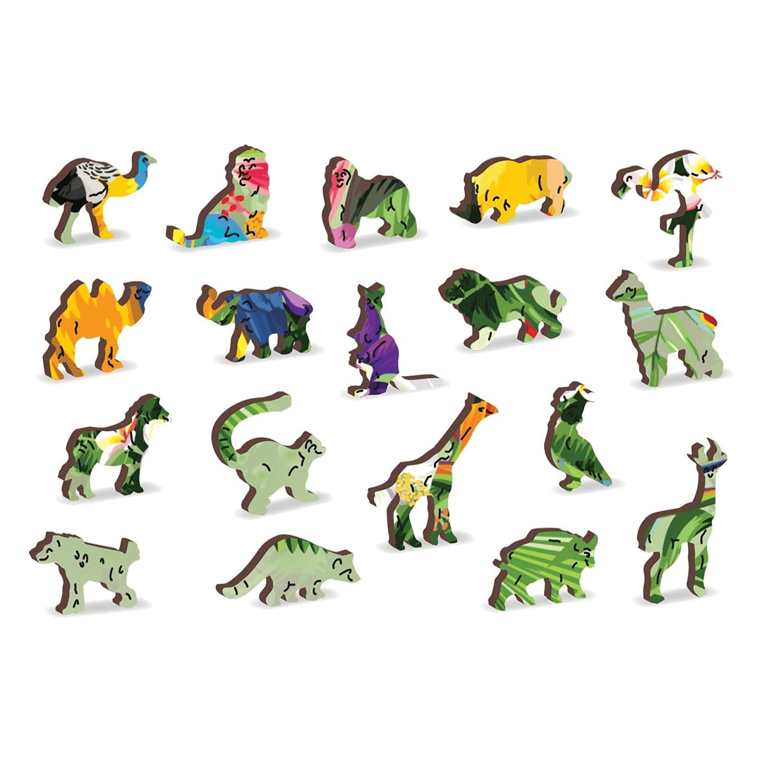 Bunny Hollow | 1000-Piece Wooden Jigsaw Puzzle